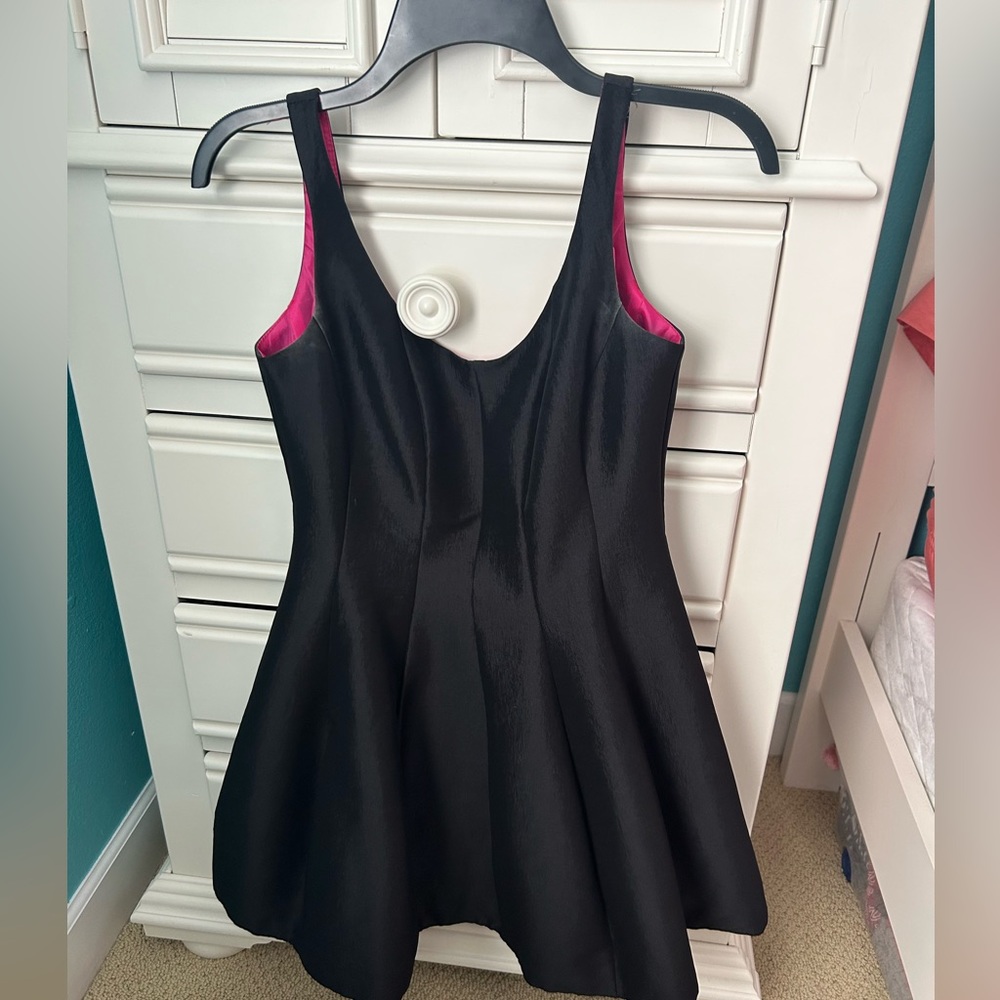 Betsy Adam Black Mini dress